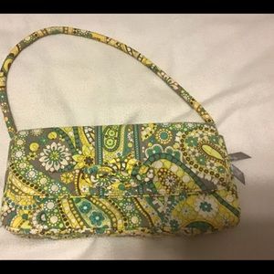 Vera Bradley Lemon Parfait Knot purse NWOT
